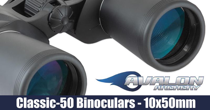 Avalon Classic-50 Binoculars - 10x50mm