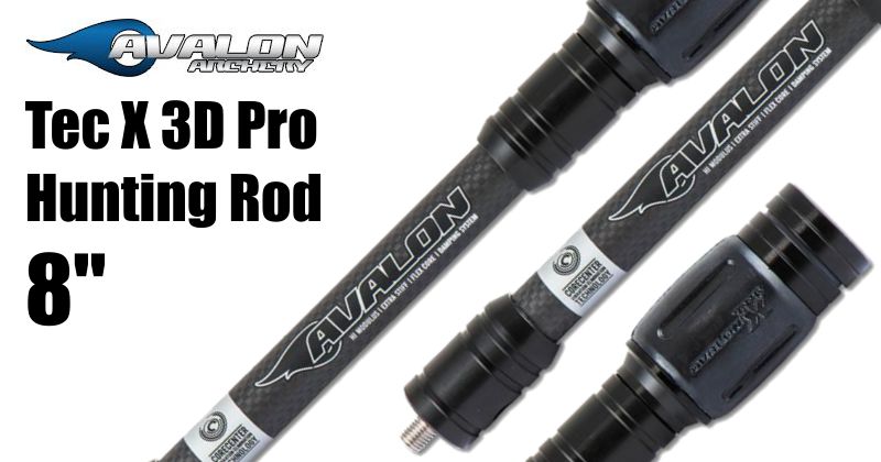 Avalon Tec X 3D-PRO Hunting Stabilizer - 8in