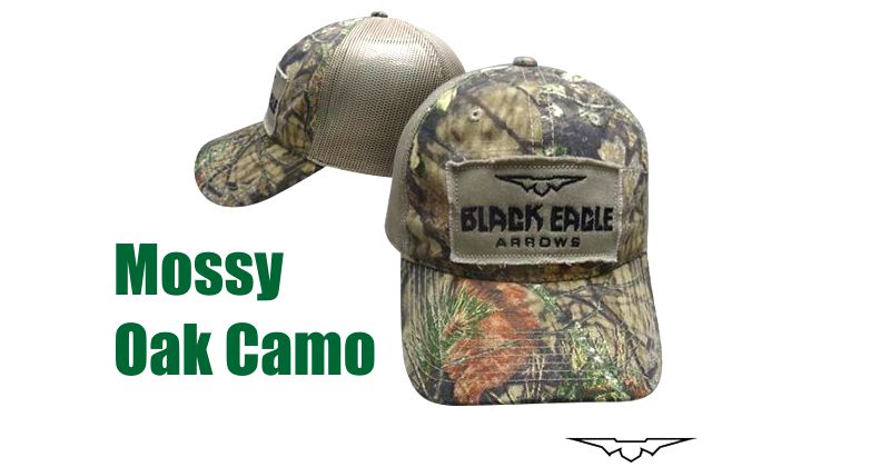 Black Eagle Hat - Mossy Oak Camo