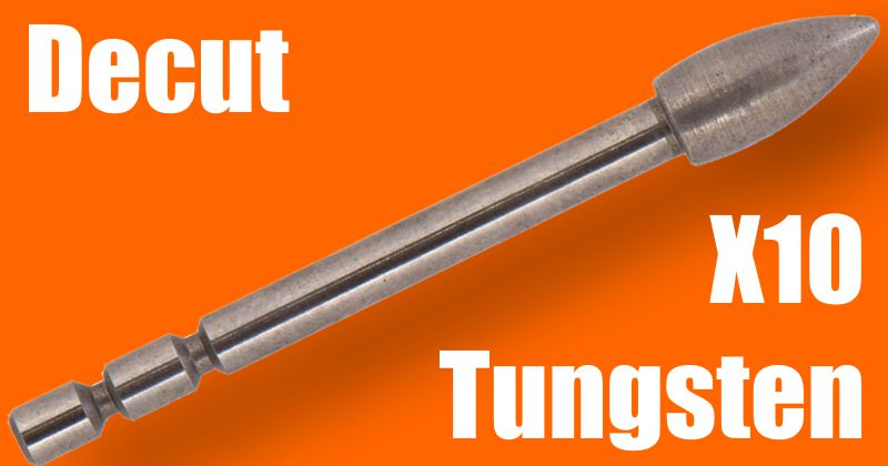 Decut X10 Tungsten 0.1 point (doz)